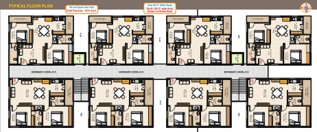 KV Residency Typical Floor Plan